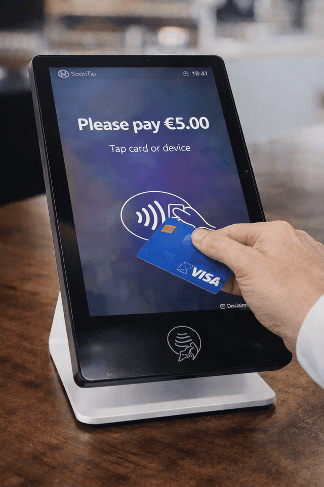 Step 2 - Avvicina carta